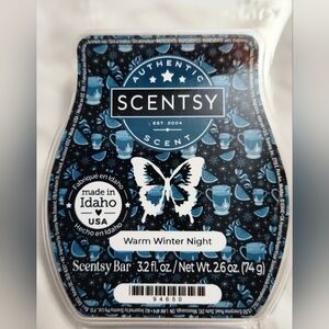 WARM WINTER NIGHT Wax Bar, Scentsy, NEW